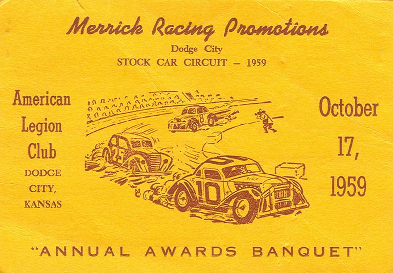 1959 Merrick Racing Promotions Banquet